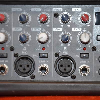 Behringer Mixer PMP 518M * 180-Watt powered - 5-channel mixer * plus separate 2-track in/output * 7-band graphic EQ * 5 high-quality mic preamps * image 3