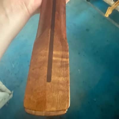 Roasted  Flamed Maple STGuitar Neck, 22-Frets image 6