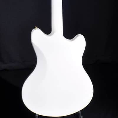 Custom 77 Lefty Lust For Life Deluxe Montana's Fate White Guitar - Hardshell Included image 8