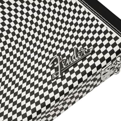 Fender Classic Series Case, Strat/Tele, Wavy Checkerboard Guitar Case image 8
