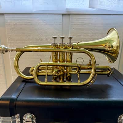 Jupiter JCR-520 M Bb Shepherd’s Crook Brass Cornet image 1