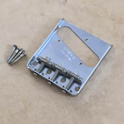 Vintage 50s Reissue Fender Pat. Pend. USA Lightly Aged Tele Ashtray Bridge Relic 3 Threaded Saddles image 17