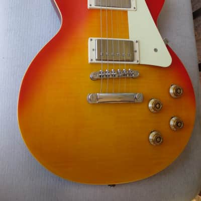 Epiphone Limited Edition 1959 Les Paul Standard Electric Guitar Satin Aged Dark Cherry Burst image 1