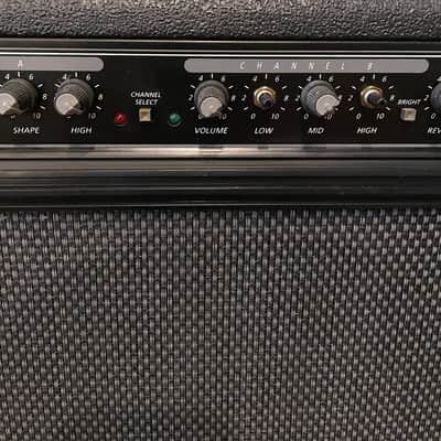 Crate GX-80 | 2-Channel, 80-Watt, 1x12" Solid State Guitar Combo, mid-90s - Black image 10