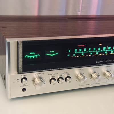 💥💥💥 Vintage Sansui 881 Vintage Stereo Receiver - Serviced + Cleaned + LED image 4