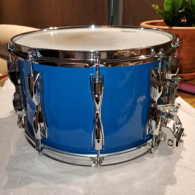 Yamaha Recording Custom SD-098 14" x 8" 1989 - Cobalt Blue image 8
