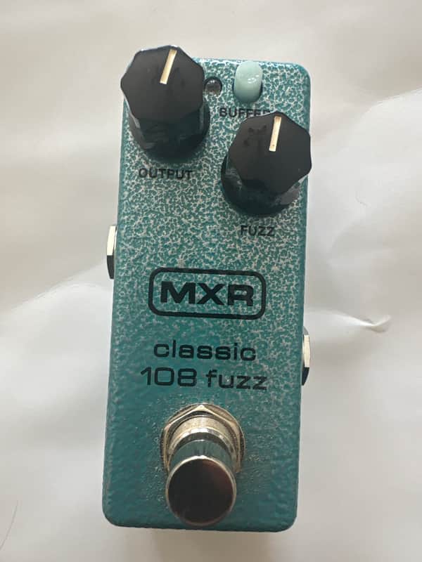 MXR M296 Classic 108 Fuzz Mini