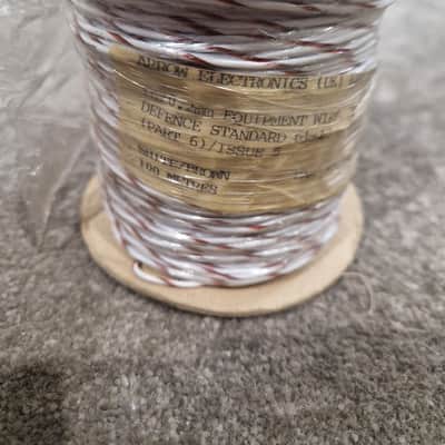 Arrow Electronics 16/0.2mm Equipment Wire White And Brown 100 Metres - Durable Insulation - Excellent image 6