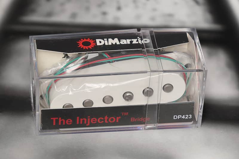 DiMarzio DP423W The Injector Single Coil Bridge Pickup - White image 1
