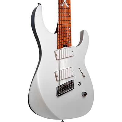 Legator Ninja 7-String Multi-Scale 10-Year Anniversary Electric Guitar Regular Frost image 5