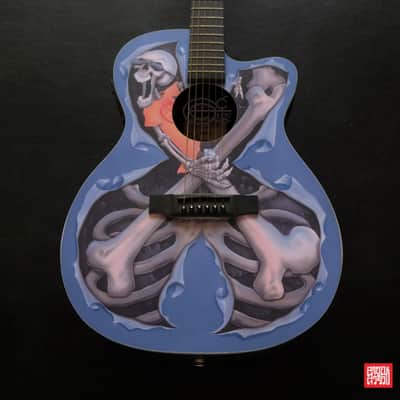Martin Nub X Limited Edition Acoustic-Electric Guitar Graphics by Nub Graphics (Only 200 made)(Extremly rare)[$100 Off for Limited Time Only!] image 7