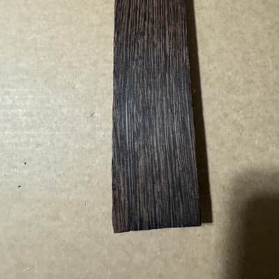 NOS 1970s Wenge Guitar Neck Blank - Pre-Shaped with Headstock & Tuning Holes Kurokumo Japan 27 7/8” x 4 1/4” x 1 1/16” image 10