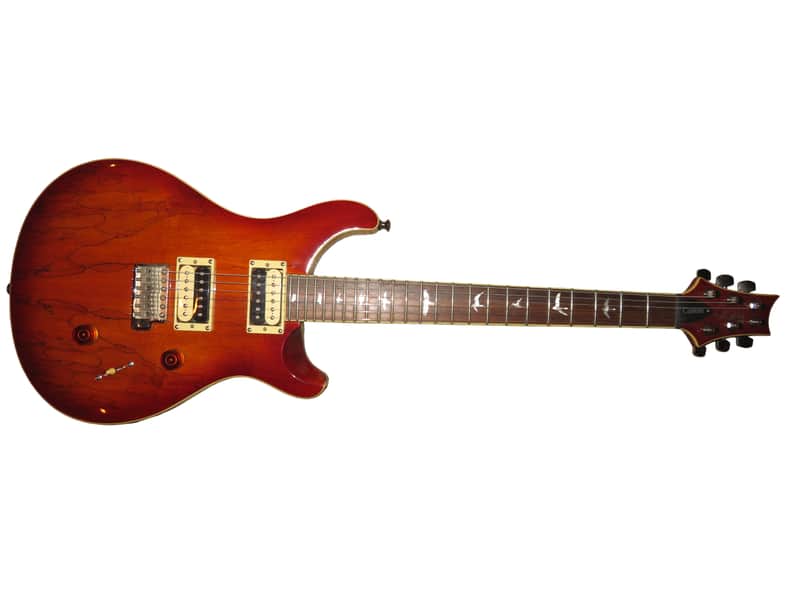 PRS SE Custom 24 2018 - Spalted Maple Vintage Sunburst image 1