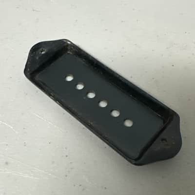 Gibson P-90 Dogear Pickup Cover Arched Black Vintage 1950's ES-150 ES-125 image 6