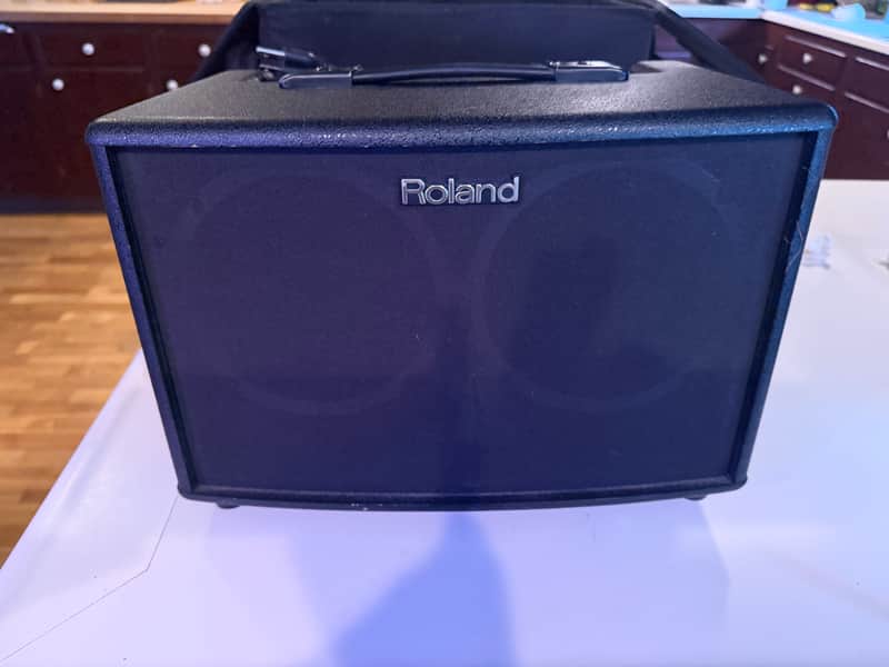 Roland AC-60 Acoustic Chorus 2-Channel 60-Watt 2x6.5" Acoustic Guitar Combo 2003 - Present - Black image 1