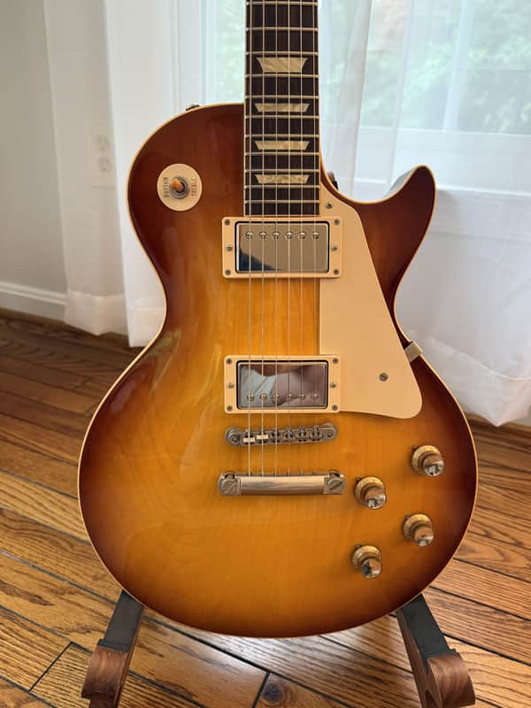 Gibson Custom Shop '60 Les Paul Standard Reissue 2012 Iced Tea Sunburst VOS image 1