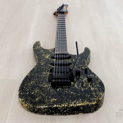 1991 Hamer USA Centaura Vintage HSS Superstrat Granite w/ DiMarzio, Seymour Duncan & Case image 11