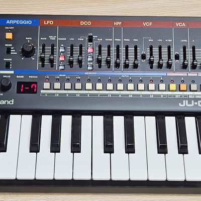 Roland JU-06A Boutique Series Digital Synthesizer Sound Module With K-25M Mini Keyboard image 1