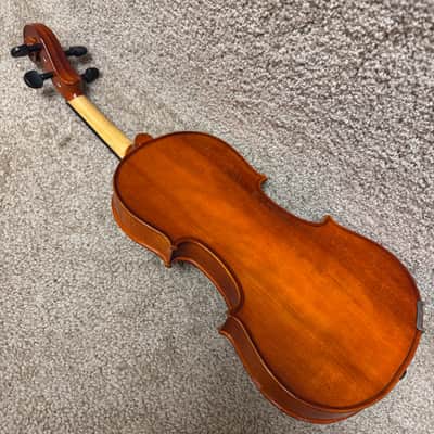 Violin Unlabeled 4/4 w/Case & Bow B image 7