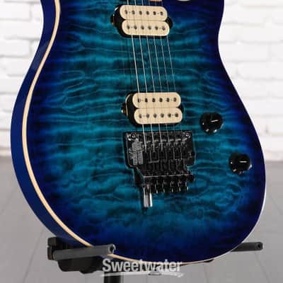 EVH Wolfgang Special QM Electric Guitar - Chlorine Burst with Baked Maple Fingerboard (WGSpcQMClBd1) image 4