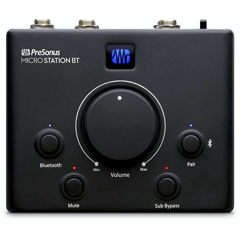 PreSonus MicroStation BT 2.1 Bluetooth Studio Monitor Controller image 1