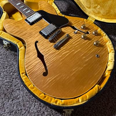 Gibson 2015 Memphis '63 ES-335 Block Neck - Figured Natural VOS image 9