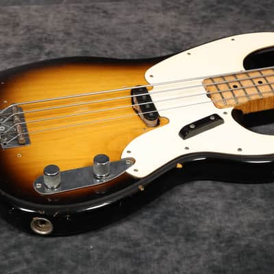 Early 1957 Fender Precision Bass - 2-Tone Sunburst image 12