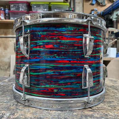 Ludwig 13x9 Tom 1968 - Psychedelic res image 6
