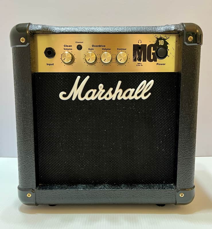 Marshall MG Gold MG10G 2-Channel 10-Watt 1x6.5" Solid State Guitar Combo 2018 - Present - Black - ** w/Extras ** image 1