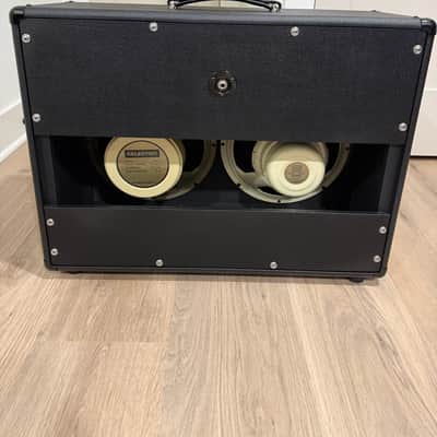 V-Boutique Custom 2x12 Speaker Cabinet – Celestion Alnico Cream & Creamback H75 + Tuki Padded Cover image 2