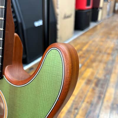 Fender American Acoustasonic Telecaster Guitar 2020 Surf Green w/Padded Gig Bag image 10