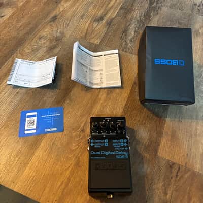 Boss SDE-3 Dual Digital Delay 2024 - Present - Black image 1