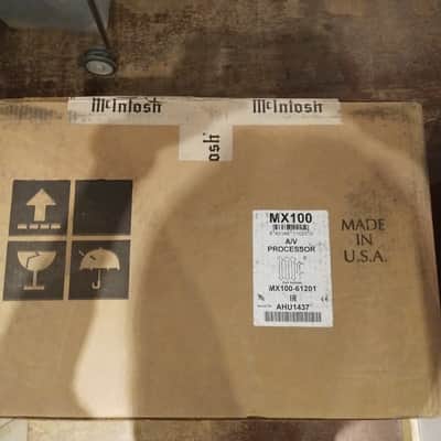 McIntosh MX100 A/V Processor - New - Factory Sealed image 1