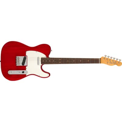 Fender American Vintage II 1963 Telecaster Rosewood Fingerboard - Crimson Red Transparent image 4