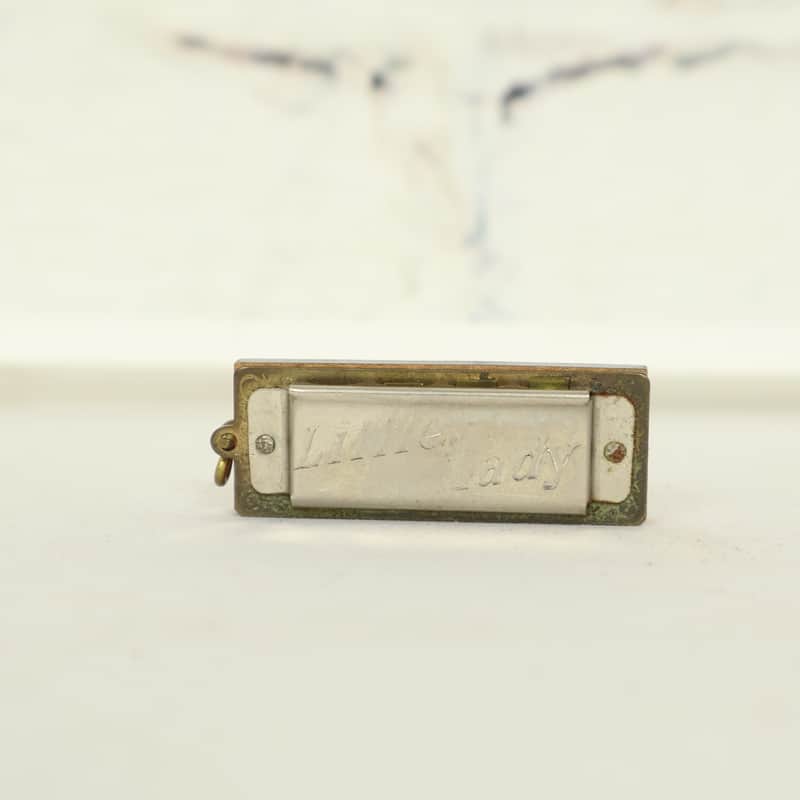 Vintage Hohner No. 39 Little Lady Mini Harmonica w/ Original Case New Old Stock image 1