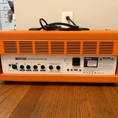 Orange Super Crush 100 2-Channel 100-Watt Guitar Amp Head 2021 - Present - Orange image 3