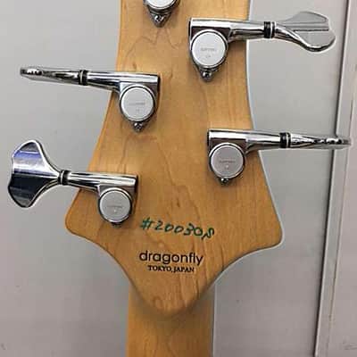 DRAGONFLY CJ-5 L.ASH EGGPLANT BK 5/6 String Bass | Reverb