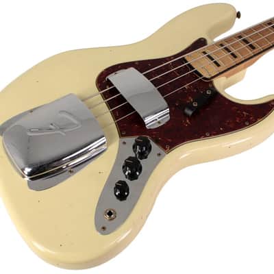 Cubre pastilla Fender para bajo Vintage-Style Jazz Bass Cover Pickup Chrome image 5