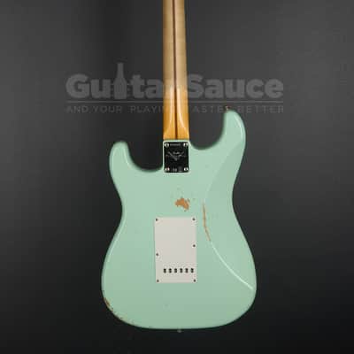 Fender Custom Shop 58 Stratocaster Relic  2022 - Surf Green (COD 2169UG) image 13