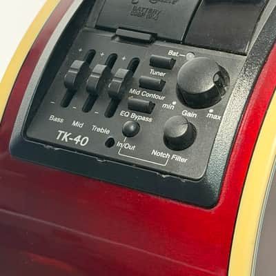 Takamine EG540C 1997-1998 - Transparent Red image 15