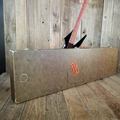 Hondo Death Dagger 1980s Refinished with original hard case - Black image 23