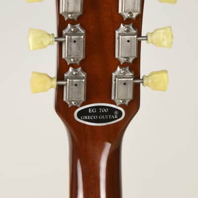 Greco EG-700 Gold Top “Super Sound Model” 1980 MIJ Japan – Maxon PU-2 PAF-Style Pickups, Vintage Japan image 18