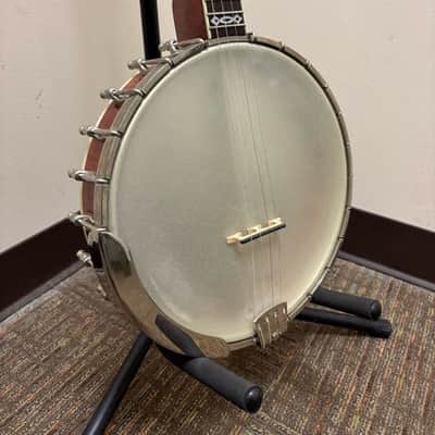 OME Silver Bell Irish Tenor Open-Back 4-String Banjo w/ OHSC image 4