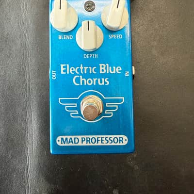 Mad Professor Electric Blue Chorus Pedal 2020s - Blue- New Old Stock! image 3