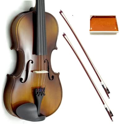 1/10 Size Violin with Rosin, Lightweight Case + Extra Bow image 1
