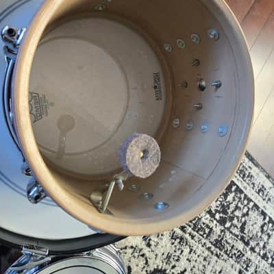 Slingerland Drum set 20,12,13,16 1970s - Maroon Sparkling Pearl image 18