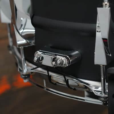 Canopus 6x14" Aluminum Alloy Snare Drum - Jet Black image 5
