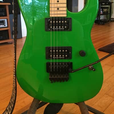 Charvel San Dimas Style 1 2H USA Production Model Series 2008 Slime Green image 12