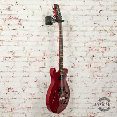 Hamer USA Artist DC Semi-Hollow Electric Guitar Trans Red (USED) x0397 image 4