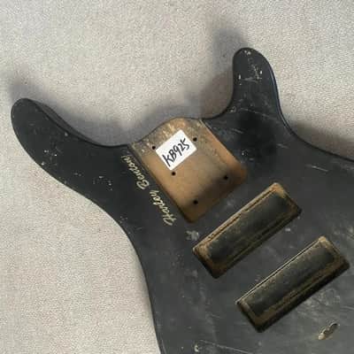 Harley Benton Jazz Bass Style Body in Black for 5 or 6 Strings image 2